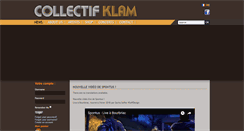 Desktop Screenshot of klam-records.org